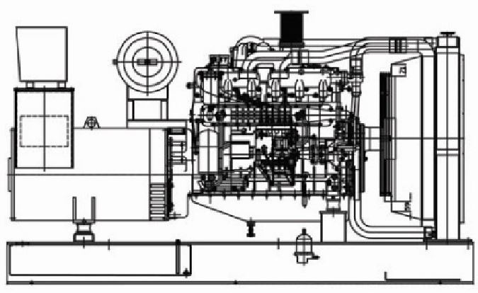 Diesel Generator Set ( Model : DJG-300 )